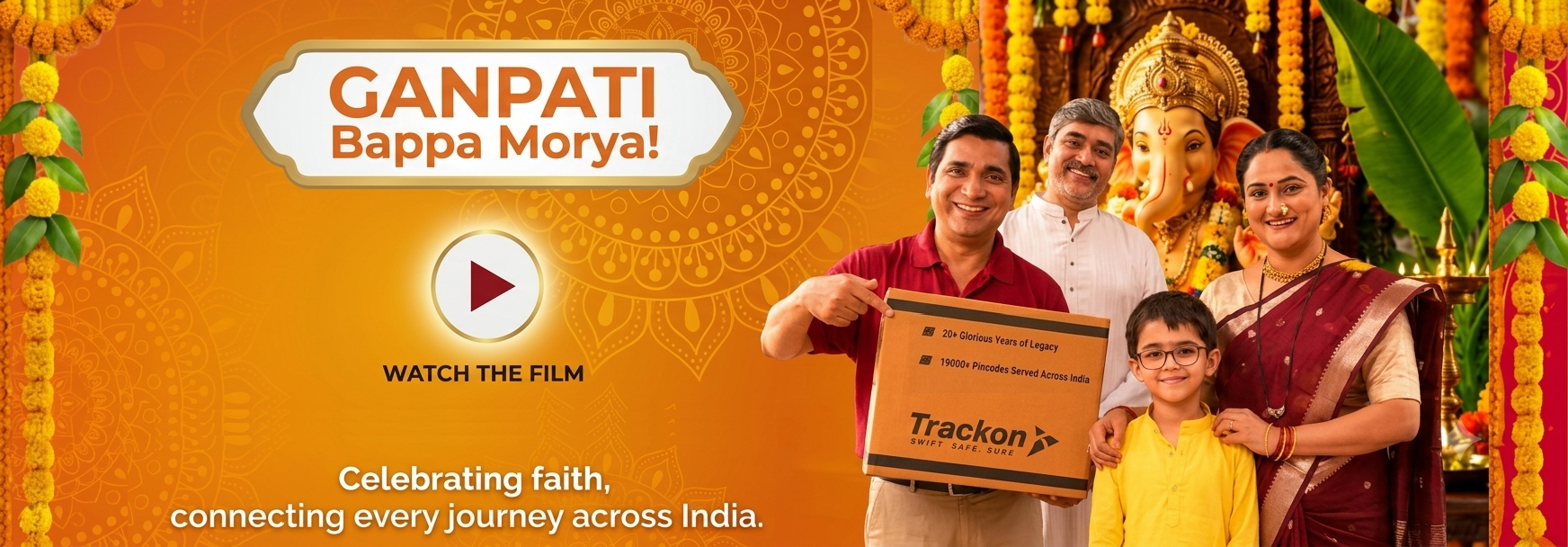Trackon - Ganpati Bappa Morya!